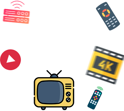 slide iptv icons